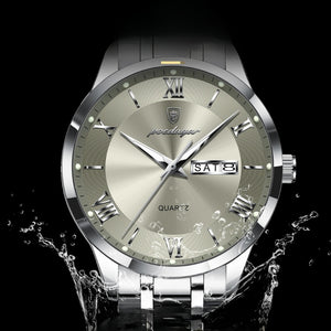 Poedagar Vittorio Silver Grey prova de agua