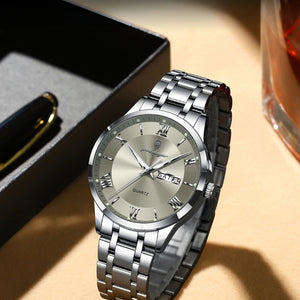 Poedagar Vittorio Silver Grey aco inoxidavel