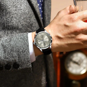 relogio poedagar masculino pulseira de couro