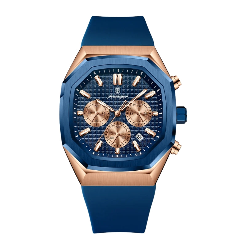 Poedagar Donatello RoseGold Blue
