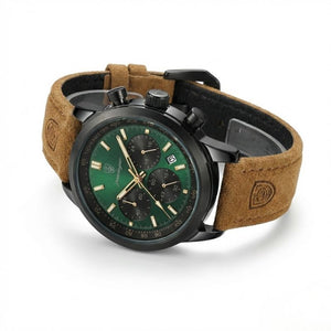 Relógio Poedagar Pulseira de Couro 