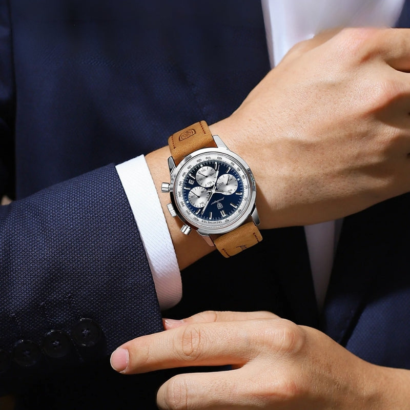 Poedagar Etienne Silver Blue luxo