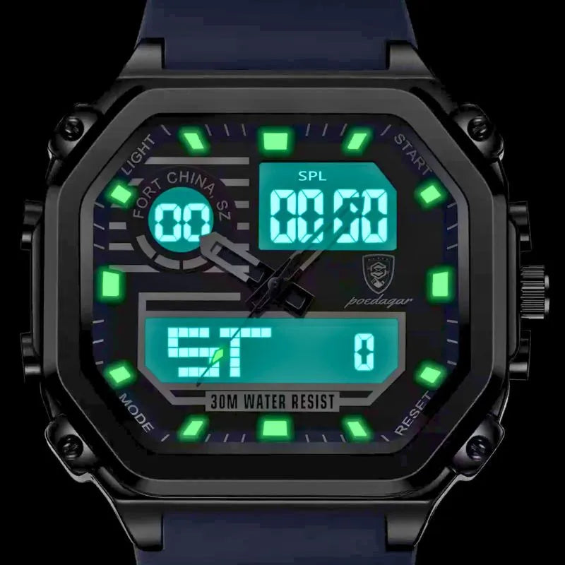 relogio masculino pulseira azul marinho