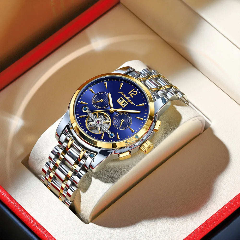 Poedagar Imperatore Blue aço inoxidavel