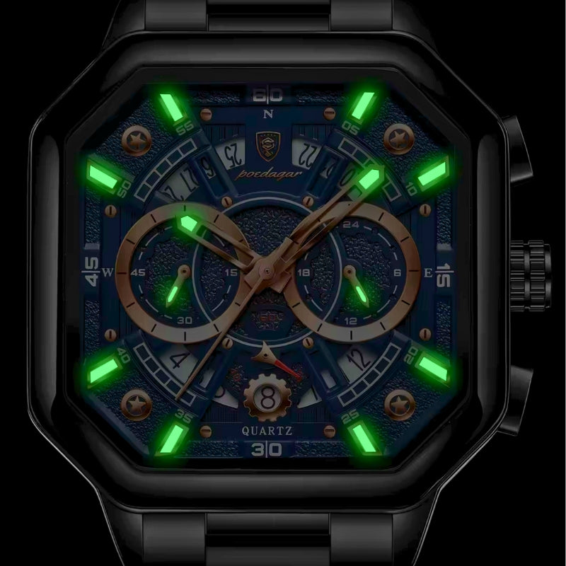 Poedagar Loretto Black Blue ponteiros luminosos