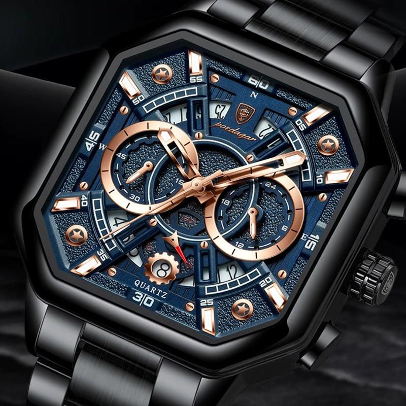 Poedagar Loretto Black Blue calendario