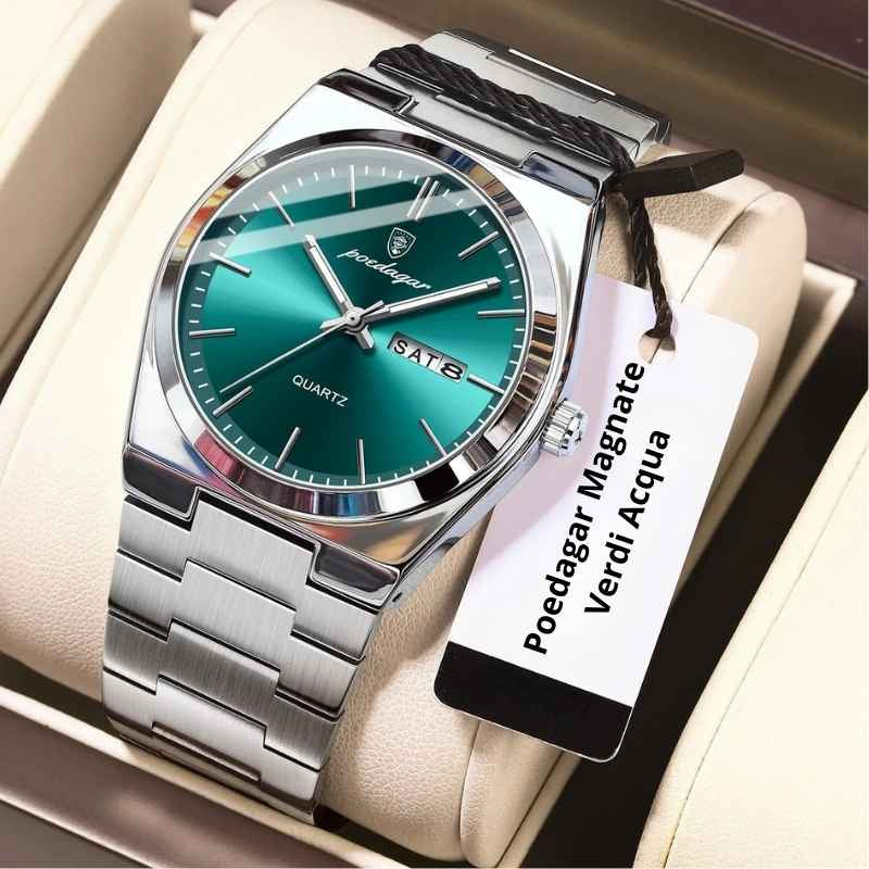 Poedagar Magnate Verdi Acqua joia masculina