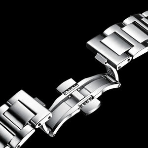 Poedagar nautilus black pulseira em aço