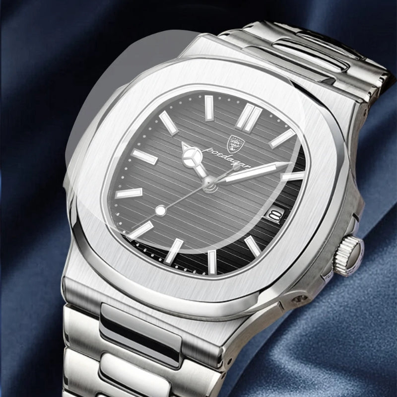 Poedagar masculino nautilus black Vidro hardlex 