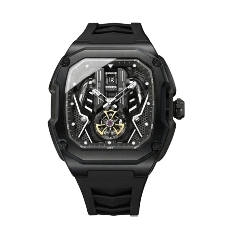 Relógio Poedagar Velocity Black masculino luxo